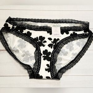 Auden Cheeky Cotton Underwear with Lace Waistband Small (4-6) New With Tags
